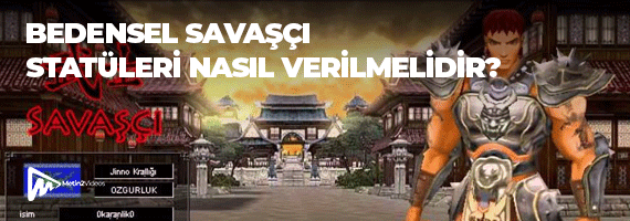 Metin2 Bedensel Savaşçı Statüleri Nasıl Ayarlanmalıdır?