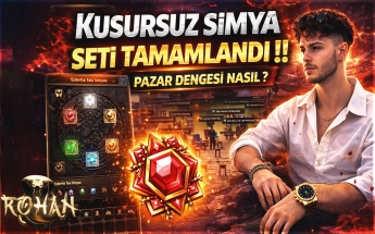  KUSURSUZ SİMYA SETİ YAPTIM !!  PAZAR ÇÖKTÜ MÜ ?  | ROHAN2 - METİN2 | #8