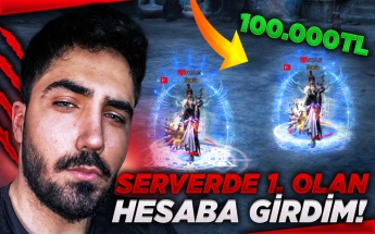 100.000 TL'LİK ÇARA GİRDİM ŞAMAN 30 LV ŞAMPİYON  - Metin2 Rohan2