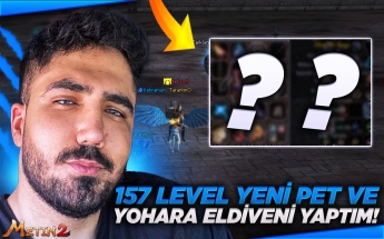 157 LEVEL YENİ PET VE YOHARA ELDİVENİ YAPTIM - Rohan2