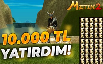 BENİ KESEN ADAMA SİNİRLENİP 10.000 TL YATIRDIM! TÜM SERVERİ KESEN HESAP! #metin2 #metin2pvp #rohan2