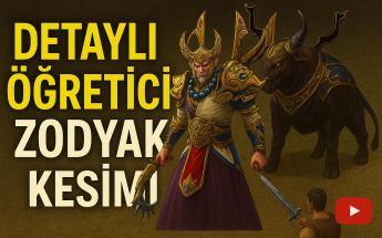 ROHAN2 // DETAYLI ÖĞRETİCİ ZODYAK KESİMİ. KEYİFLİ SEYİRLER.