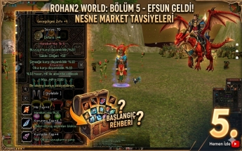 Rohan2 World #5 Yeni Zırh, Yeni Efsunlar ve Nesne Market Tavsiyeleri!