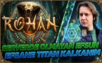 SERVERDE OLMAYAN EFSUNU GETİRDİM ! ELİT KALKAN YAPTIM #rohan2 #5