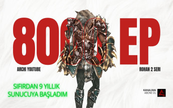 8000 EP İLE SUNUCUYA BAŞLADIM! ROHAN2 METİN2